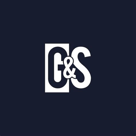 Premium Vector Letter Gs Logo