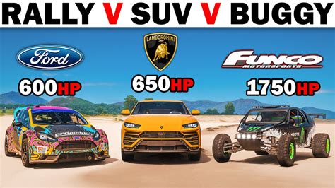 Forza Horizon Ford Fiesta Grc Rally Vs Lamborghini Urus Vs Funco F