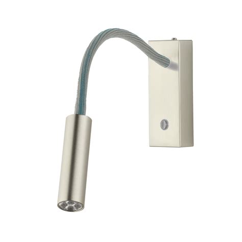 Led Wandlampe Rocco Nickel Matt Flexarm Grau Lampenwelt At