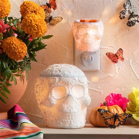 Calaverita Sugar Skull Scentsy Warmer