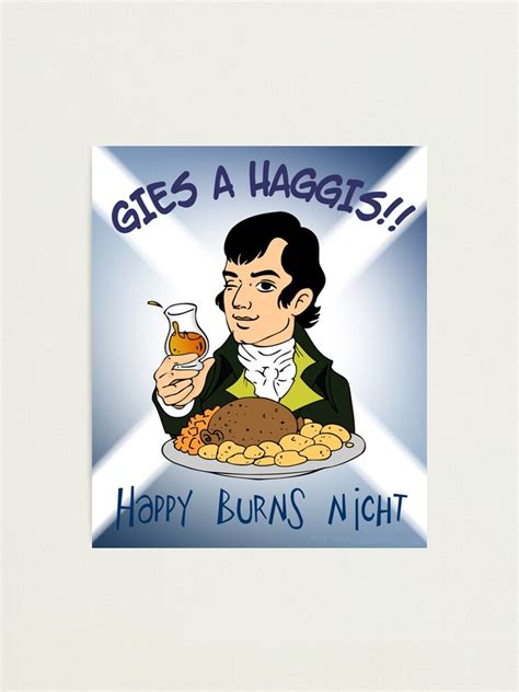 Happy Burns Night Photographic Print For Sale By Musicbandcanada