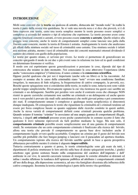 Riassunto Esame Sociologia Della Devianza Prof Prina Libro