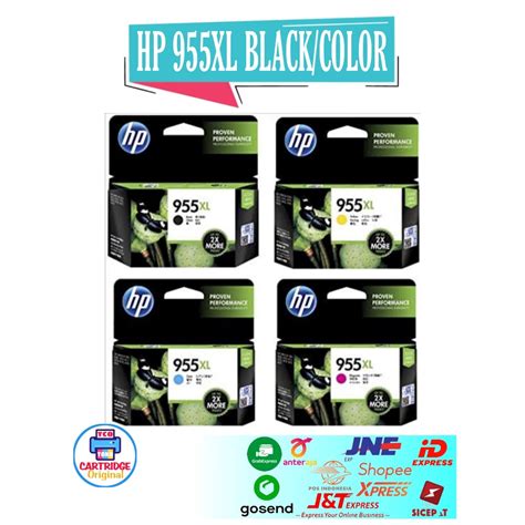 Jual Cartridge Tinta Hp Xl Black Color Original Shopee Indonesia