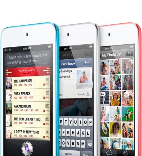 Apple introduces new iPod touch with 4-inch screen, comes in 5 ...