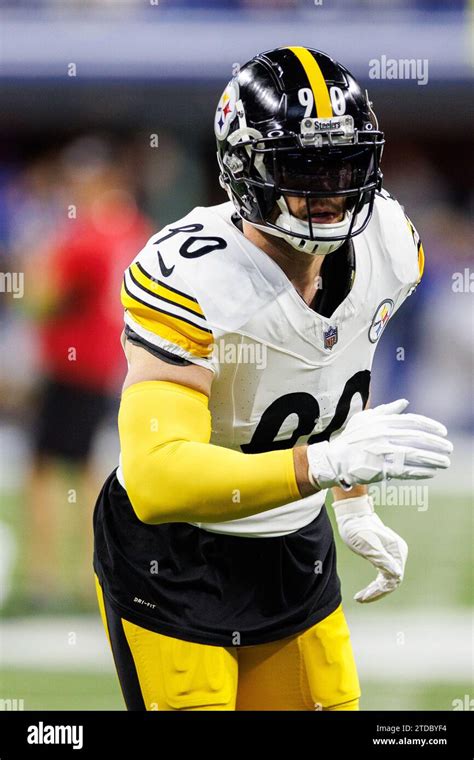 December 16 2023 Pittsburgh Steelers Linebacker Tj Watt 90 During