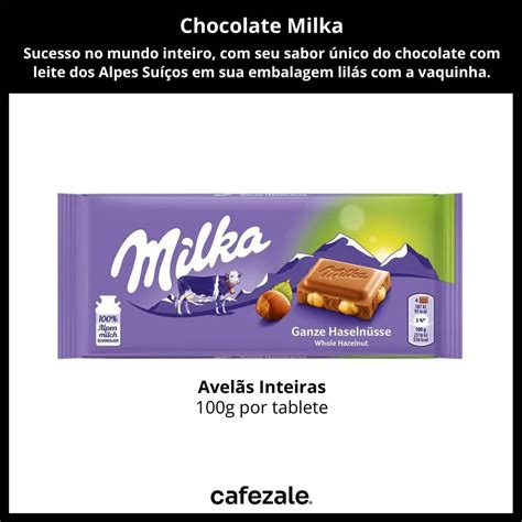 Chocolate Milka Avelãs Inteiras Barra 100g Clique Já