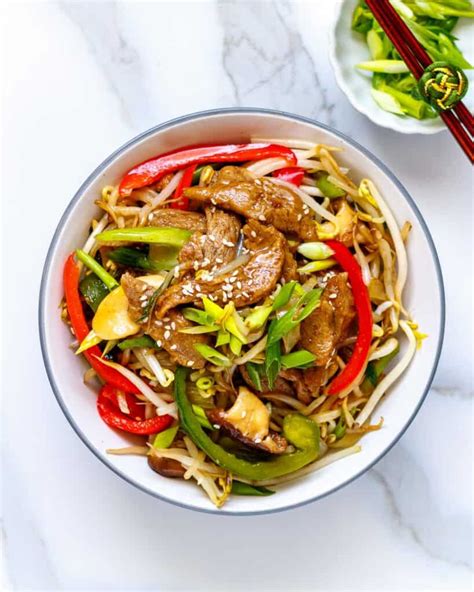 Quick Vegan Beef Chop Suey Poppys Wild Kitchen