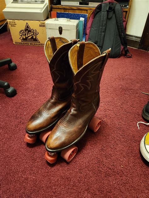 Cowgirl Boot Roller Skates