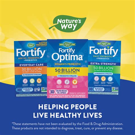 Fortify Optima Womens Probiotic 50 Billion Cfu Capsules 30 Count