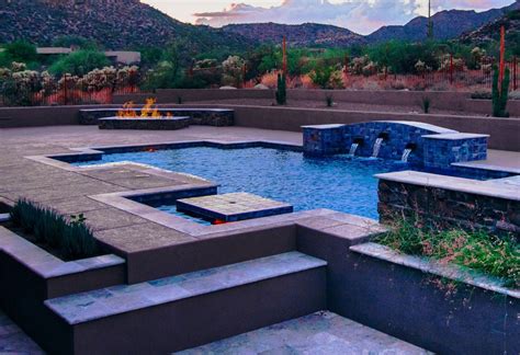 Custom Tucson Inground Pools Pools By Design Tucson Arizona