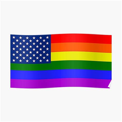 Rainbow Flag Poster For Sale By GRATULACJE Redbubble