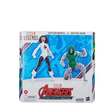 Marvel Legends Captain Marvel Vs Doctor Doom Avengers Th Anniversary