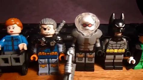 Custom Lego Dc Comics Minifigures Batman Villains Mostly Youtube