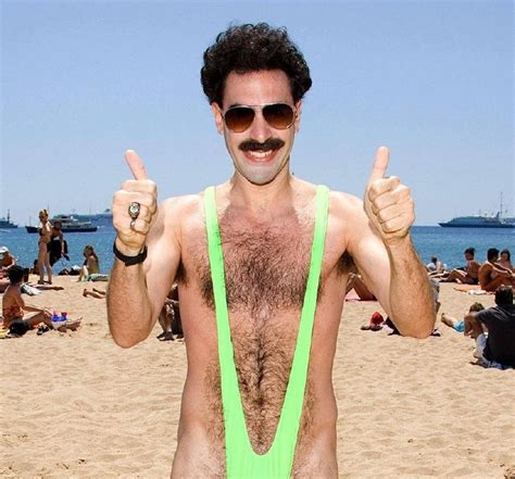 Borat Mankini Lime Green Champion Party Supply