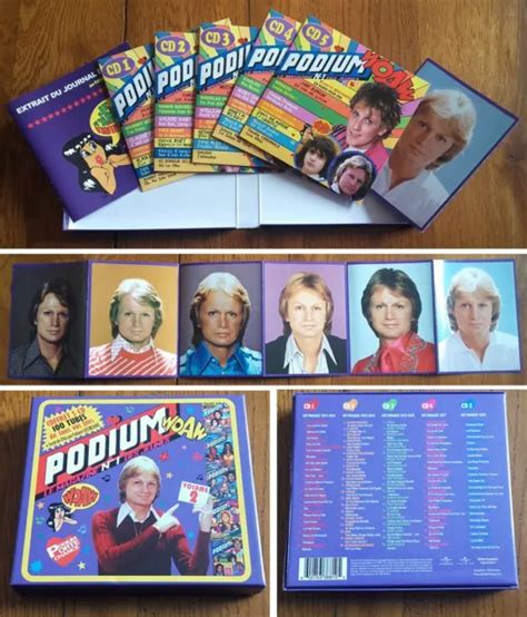 COFFRET PODIUM VOL2 5cd Livret 24 Pages Lecoeuvre 5 Photos Claude