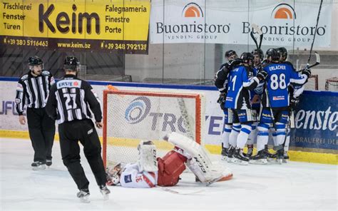 Alps Hockey League L Asiago Vince La Regular Season Il Vipiteno Ai