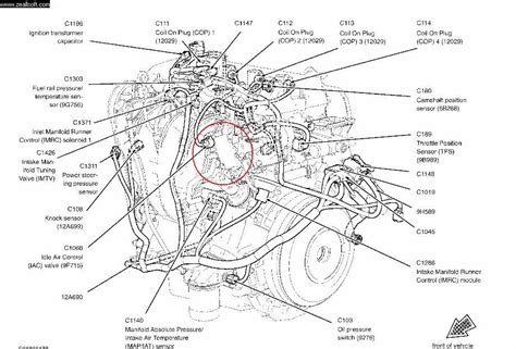 2004 Ford f150 idle air control valve location