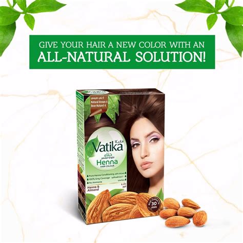 Vatika Naturals Henna Natural Brown 4 Hair Colour 60 G Online At Best