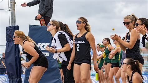 All Wcc Beach Volleyball Awards Highlight Five Broncos Santa Clara