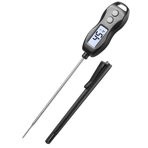 Digital Food Meat Candy Thermometer Ft200 Instant Read Probe Thermometer Backlit Auto Off