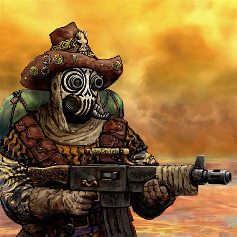 Ash Wastes Nomad Art By Will Beck 40K Gallery