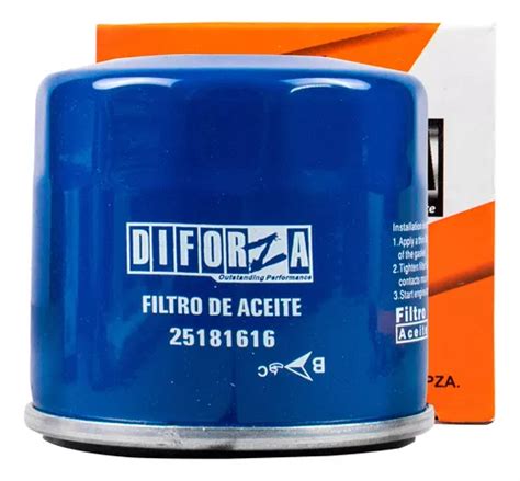 Filtro Aceite Spark Diforza Mercadolibre