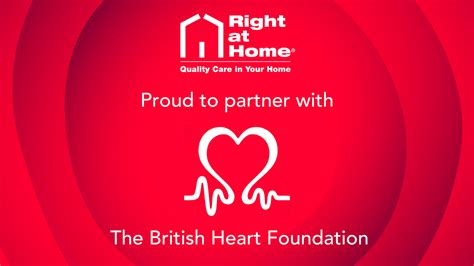 Right At Home And British Heart Foundation Partnership Right At Home