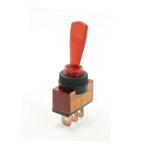 Buy X DREE DC 12V Volts 20A 3 Pin Red Indicator Panel Mounting ON OFF