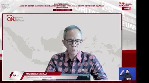 Ojk Optimistis Ekonomi Indonesia Tumbuh Di Kisaran Pada