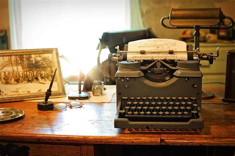 typewriter, former, type, antique, retro, to write, office, letter ...