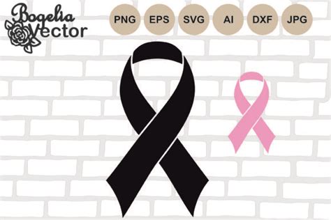 664 Breast Cancer Ribbon Svg Designs Graphics