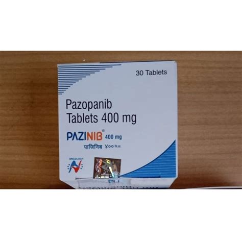 Pazopanib Pazinib 400 Mg Tablets Hetero 30 At Rs 3300 Bottle In Pune