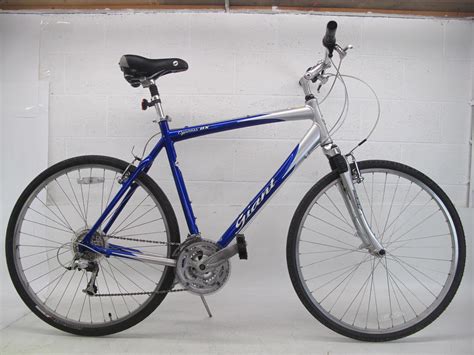 Used Blue And Silver Giant Cypress Dx 23 24 Speed Hybrid Bike South