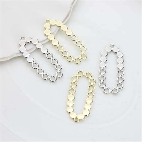 Zinc Alloy Finding Accessories Zinc Alloy Pendant Connector Zinc