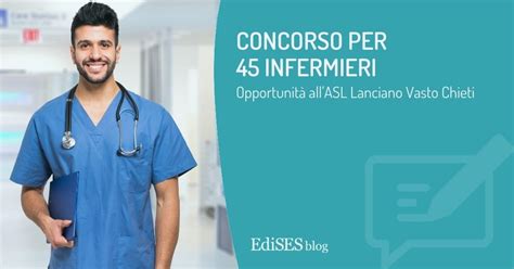 Concorso Infermieri ASL Lanciano Vasto Chieti Bando 45 Infermieri