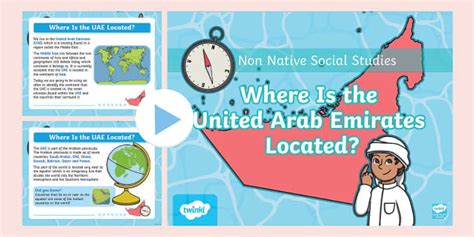 Where Is The UAE Located Power Point Hecho Por Educadores