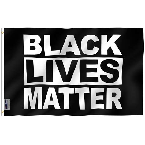 Buy ANLEY Fly Breeze 3x5 Feet Black Lives Matter Vivid Color And Fade