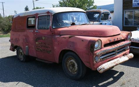 1957 Fargo Town Panel Truck Panel Truck Power Wagon Dodge Trucks