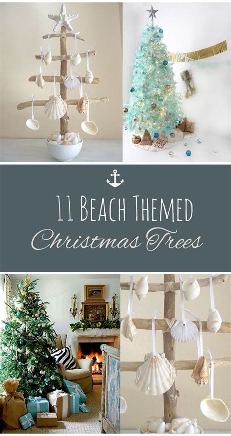 Beach Themed Christmas Mantels The Urban Decor