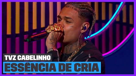 Mc Cabelinho Canta Essência De Cria Ao Vivo Tvz Cabelinho