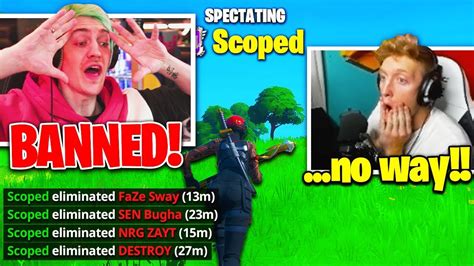 Ninja Banned Forever Tfue New Duo Vs Faze Sway And Bugha Fortnite Youtube