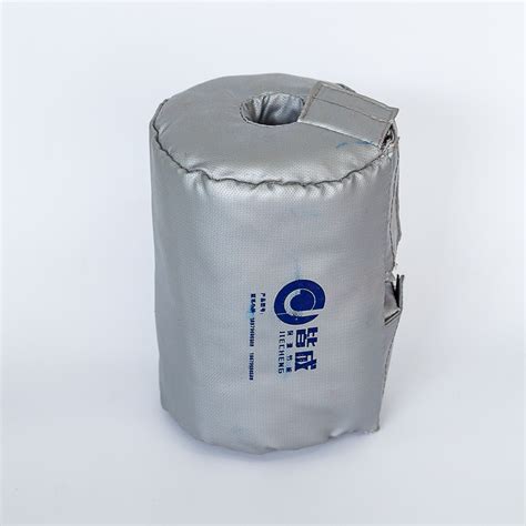 Thermal Insulation Pipe Cover Customize Removable Fiberglass Reused Insulation Jacket For Pipe