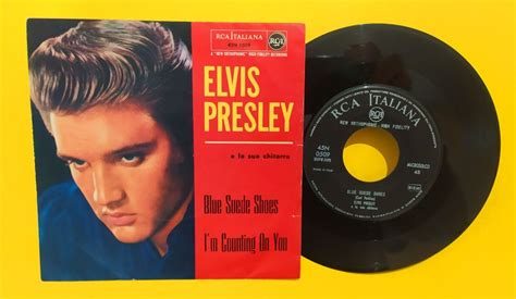 Elvis Presley Italy N I Love You Because Rare Collector S Copy