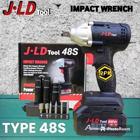 Jual Jld S S Mesin Impact Wrench V Cordless Impact Wrench Volt