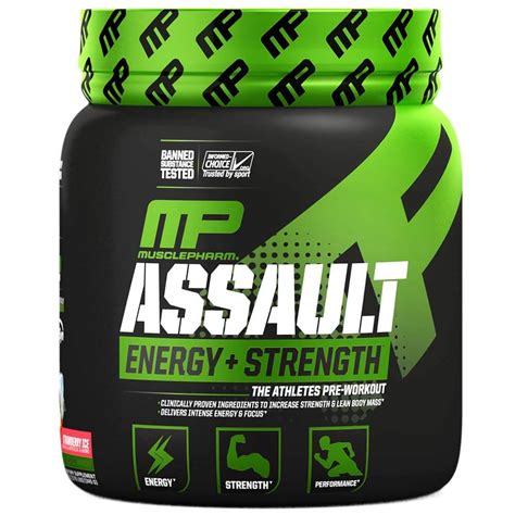 musclepharm assault  lb strawberry   india healthkart