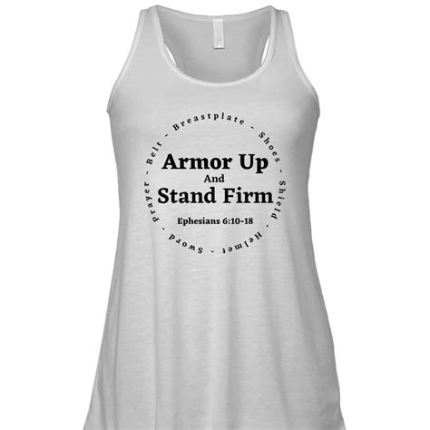 Armor Of God Armor Up And Stand Firm Ephesians 610 18 Bible Verse T