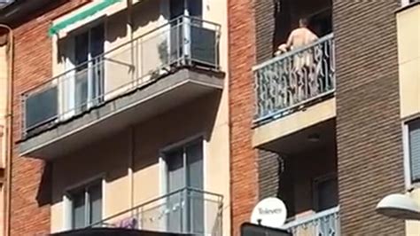 Randy Couple Filmed Having Very Public Sex On Their Balcony In Footage That Was Later Shown On