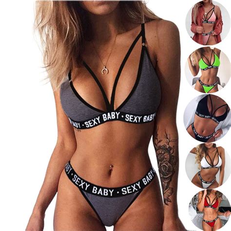 Bộ đồ lót áo ngực gợi cảm Bộ đồ bơi Bikini chữ ba điểm gợi cảm Shopee