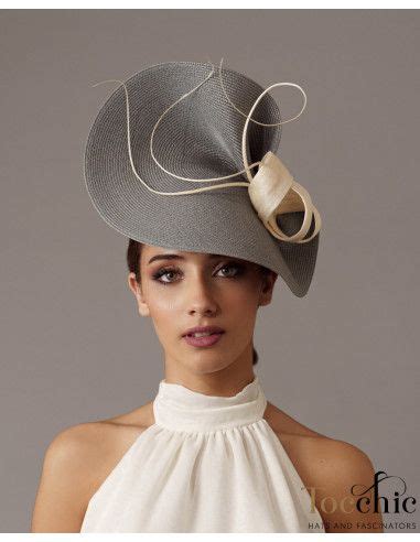 Sombrero Gris De Boda Para Madre Del Novio Pamelas Y Tocados Para