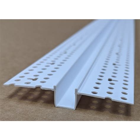 Trim Tex Mm White Pvc Architectural Reveal Bead Profile M Length